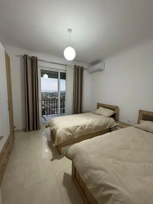 Modern Apartment Overlooking The City Of Tirana Kamez